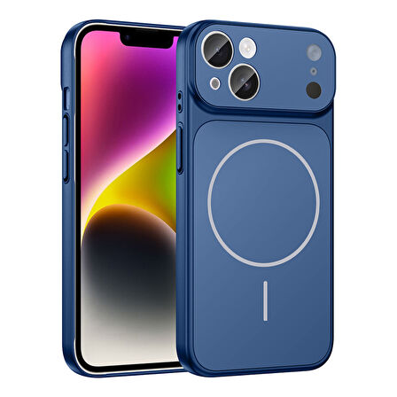 iPhone 15 Kılıf Kablosuz Şarj Özellikli Kamera Korumalı Formen Kapak