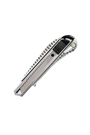 Metal Maket Bıçağı + 10 lu Maket Bıçağı Yedek Ucu Seti