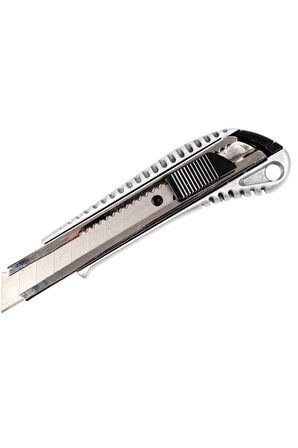 Metal Maket Bıçağı + 10 lu Maket Bıçağı Yedek Ucu Seti