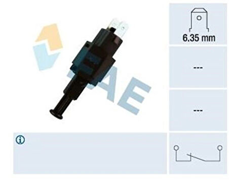 FAE 24310-MÜŞÜR FREN-12 39 433-ASTRA F X16SZ