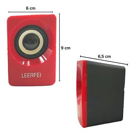 SEFAM HOME N62 1+1 Multimedia USB ve Jacklı Mini Hoparlör Yüksek Stereo Ses Sistemi