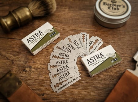 Astra Superior Platinum Çift Taraflı Yaprak Jilet 5'li Kutulu 2'li Set (Toplam 10 Adet)