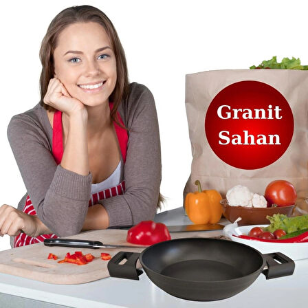 Hi sar Optima Ares Titanyum Destekli Ultra Dayanıklı Yapışmaz Yüzey Sahan 20 cm