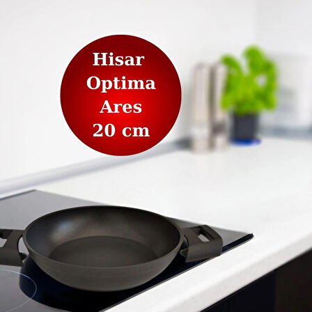 Hi sar Optima Ares Titanyum Destekli Ultra Dayanıklı Yapışmaz Yüzey Sahan 20 cm