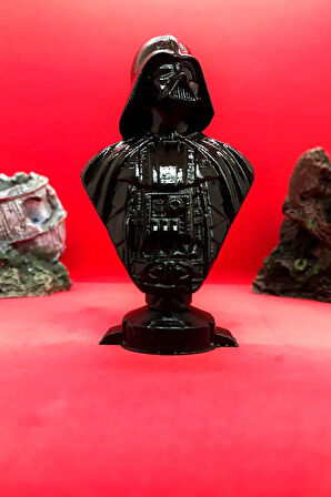 Star Wars Darth Vader Büst 10cm - Siyah