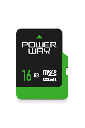 Powerway 16 Gb MicroSd Hafıza Kartı ve Adaptör