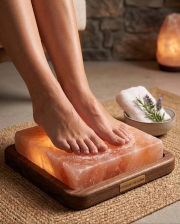 Lider Tuz %100 Doğal Himalaya Tuz Tuğlası Doğal Pişirme ve Servis,Izgara Sunum Taşı, Dekoratif Tuz Blok 20cm X 10cm X 2,5cm