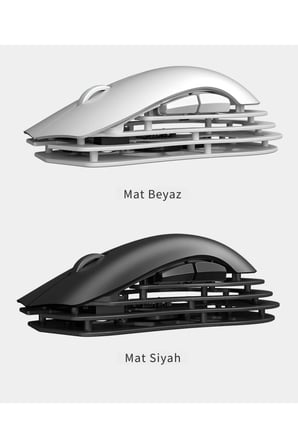 M259 Alüminyum Magnezyum Alaşımlı Oyuncu Mouse, Pixart PAW3395 Optik Sensör, 26000 DPI 2.4Ghz / USBC