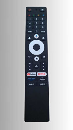 Onvo 55OVF9000UQ  Mikrofonlu Google Smart Tv Kumandası