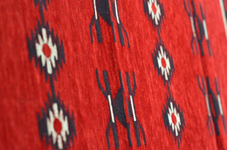 Etnik Motifli Otantik Dekoratif Kilim Desenli Halı (60cmx90cm) M1