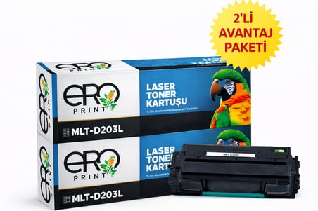 Samsung ProXpress M3870fd / M3870fW Muadil Toner - 5000 Sayfalık - 2'li Avantaj Paket