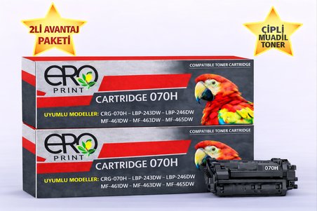 Canon i-SENSYS MF463dw Çipli Muadil Toner - 10.200 Sayfalık - 2'li Avantaj Paket