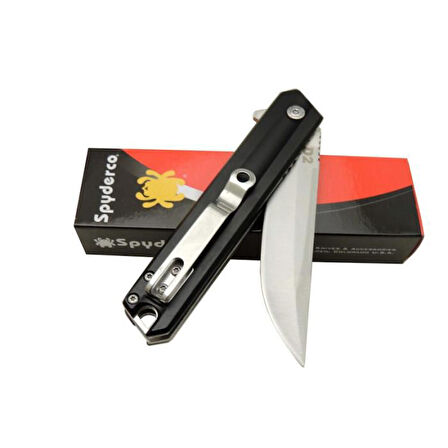Spyderco Rubicon Çakı Black