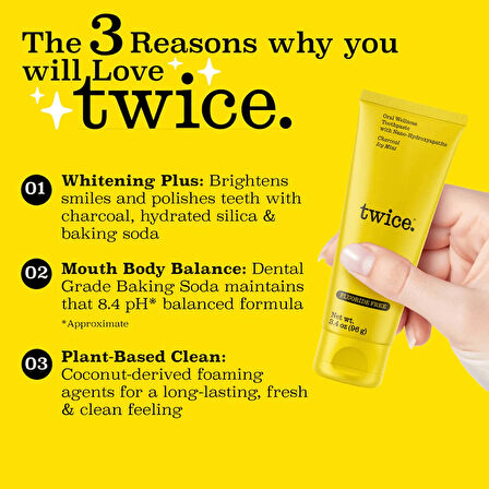 Twice Oral Wellness Diş Macunu 96 Gr