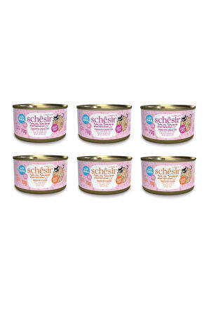 Schesir Baby Cat 2 Çeşit Karma Yavru Kedi Konservesi 70 Gr. X 6 Adet