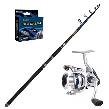 Okuma Aria 6000 - Kendo Tournament 350cm Surf Olta Seti