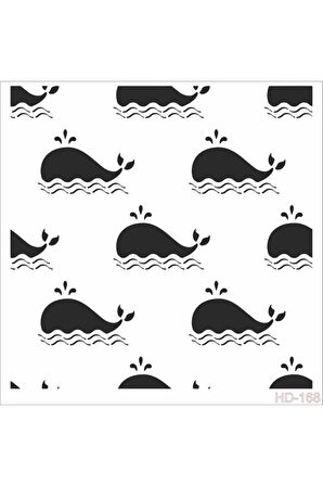 Hd168 Home Dekor Stencil 45x45