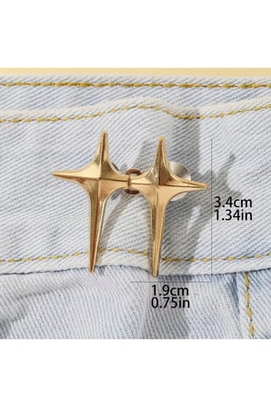 Pantolon Beli Daraltma Aparatı, Gold Renk, Kemer, Kuzey Yıldızı, Kuzey Yıldızı Bel Daraltma Çıtçıtı