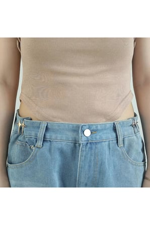 Pantolon Beli Daraltma Aparatı, Gold Renk, Kemer, Kuzey Yıldızı, Kuzey Yıldızı Bel Daraltma Çıtçıtı