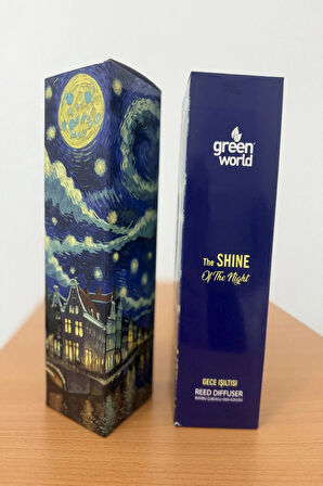 Green World Bambu Çubuklu Oda Kokusu The Shine of the Night /  Gece Işıltısı 100 ml x 2 Adet