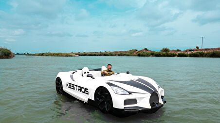 Ocean Bugatti Jetcar  WaterCar White