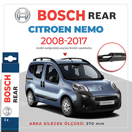 Bosch Rear Arka Silecek Citroen Nemo 2008-2017 ile uyumlu