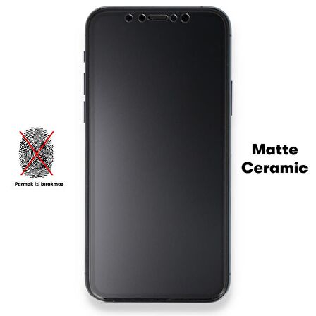 İphone 14 Pro Max Mat Seramik Esnek Ekran Koruyucu 
