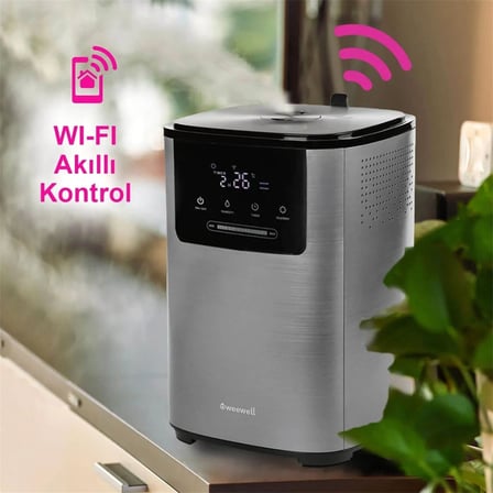 Weewell Iyonizerli Sıcak ve Soğuk Akıllı Buhar Makinesi WHC752R
