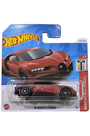 Hot Wheels Bugatti Chiron - Kırmızı (1:64)