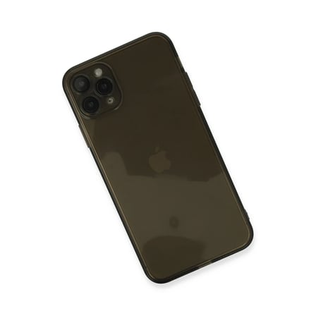 Apple iPhone 11 Pro Kılıf Fly Lens Silikon - Siyah