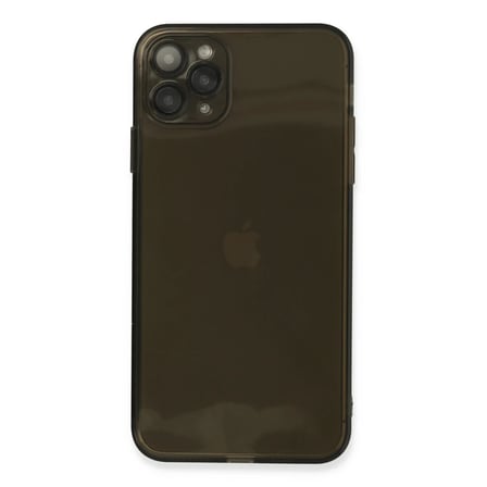 Apple iPhone 11 Pro Kılıf Fly Lens Silikon - Siyah