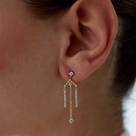 Zincir Hançer Küpe