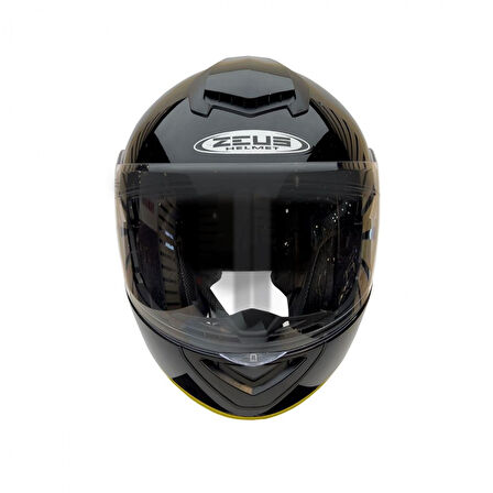 Zeus Zs-3050 Be6 Çene Açılır Kask Siyah-sarı MEDIUM