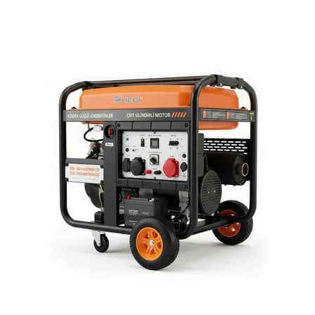 HEGI BENZİNLİ TRİFAZE JENERATÖR 15kVA/16Kva (max)