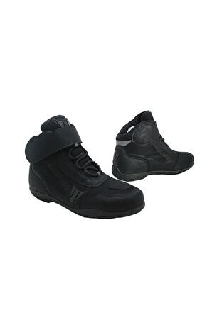 Macan Air Black Motorcu Botu