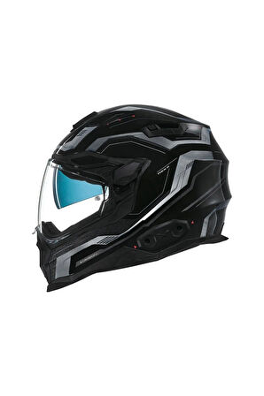 X.wst2 Supercell Black Silver Motorcu Kaskı + Pınlock