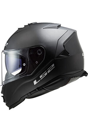 Ff800 Storm Solid Mat Black Motorcu Kaskı