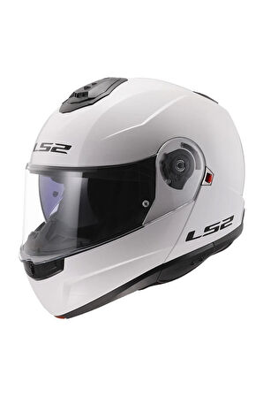 STROBE 2 BEYAZ Motorcu Kaskı