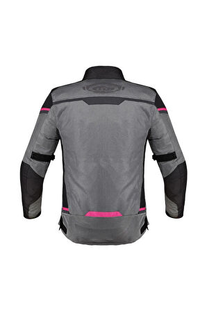 Rıva Kadın Mont Yazlık Siyah-gri-pembe