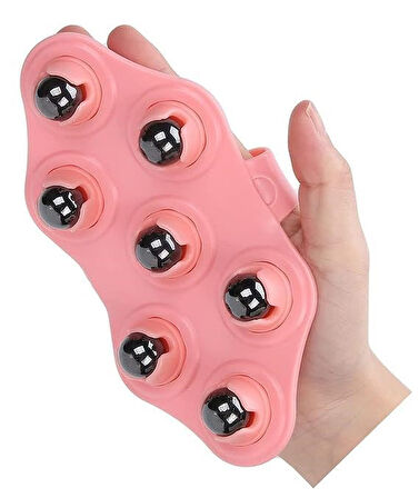 7 Metal Bilyalı  Masaj Aleti  Ele Geçme Kemerli Cilt Sıkılaştırıcı Soguk Masaj  Bilyeli Masaj Aleti