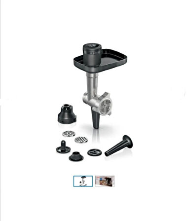 Bosch MUMS6ZS00 Serie 6 Mutfak Makinesi Uyumlu Aksesuar Tamamlama Seti