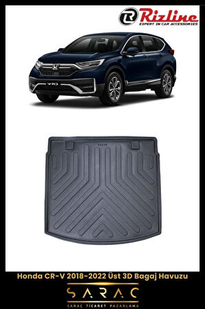 Rizline Honda CR-V 2018 Model Üst 3D Bagaj Havuzu