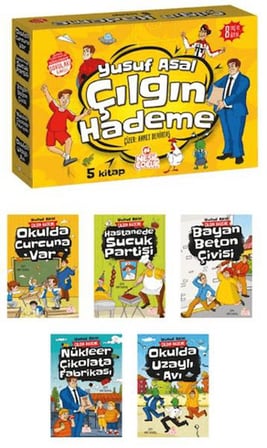 Çılgın Hademe Seti (5 Kitap-Soru Kitapçığı)