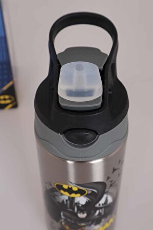 LİSANSLI BATMAN ÇELİK MATARA 500 ML 