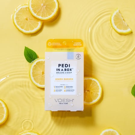 Pedi İn A Box® Deluxe 4 Adımlı Pedikür Seti- Limon