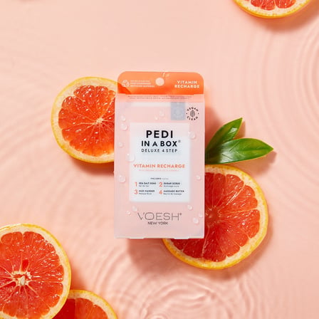 Pedi İn A Box® Deluxe 4 Adımlı Pedikür Seti - Vitamin