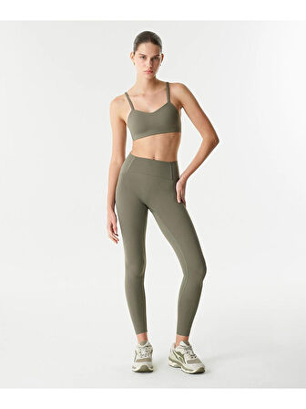 Twist Logo Baskılı Tayt