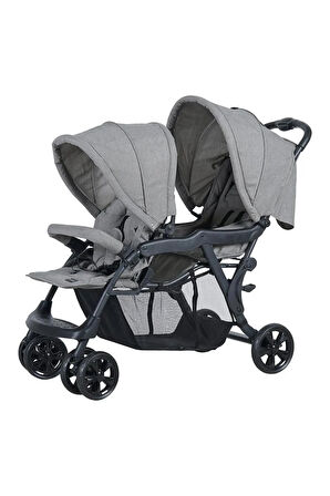 Arwen Arka Arkaya Ikiz Bebek Arabası 9032