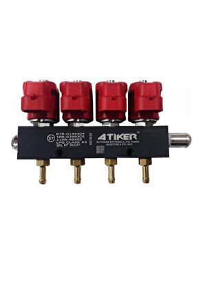 ATİKER 4'LÜ ENJEKTÖR (3ohm)