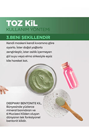 Deep Way Deepway Bentonit Toz Kil Sivilce Net: 175 gr